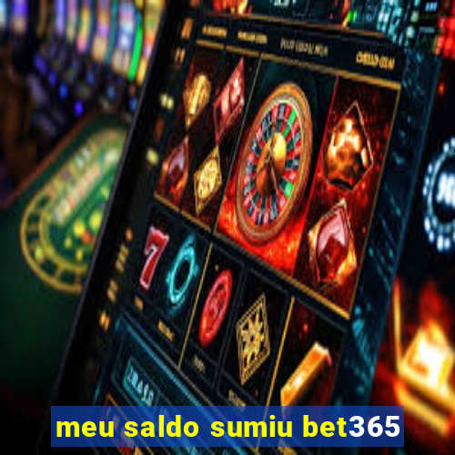 meu saldo sumiu bet365